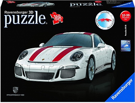 3D Пазл Porsche 911R, 108 элементов 